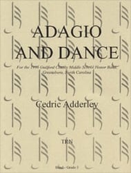 Adagio and Dance Concert Band sheet music cover Thumbnail